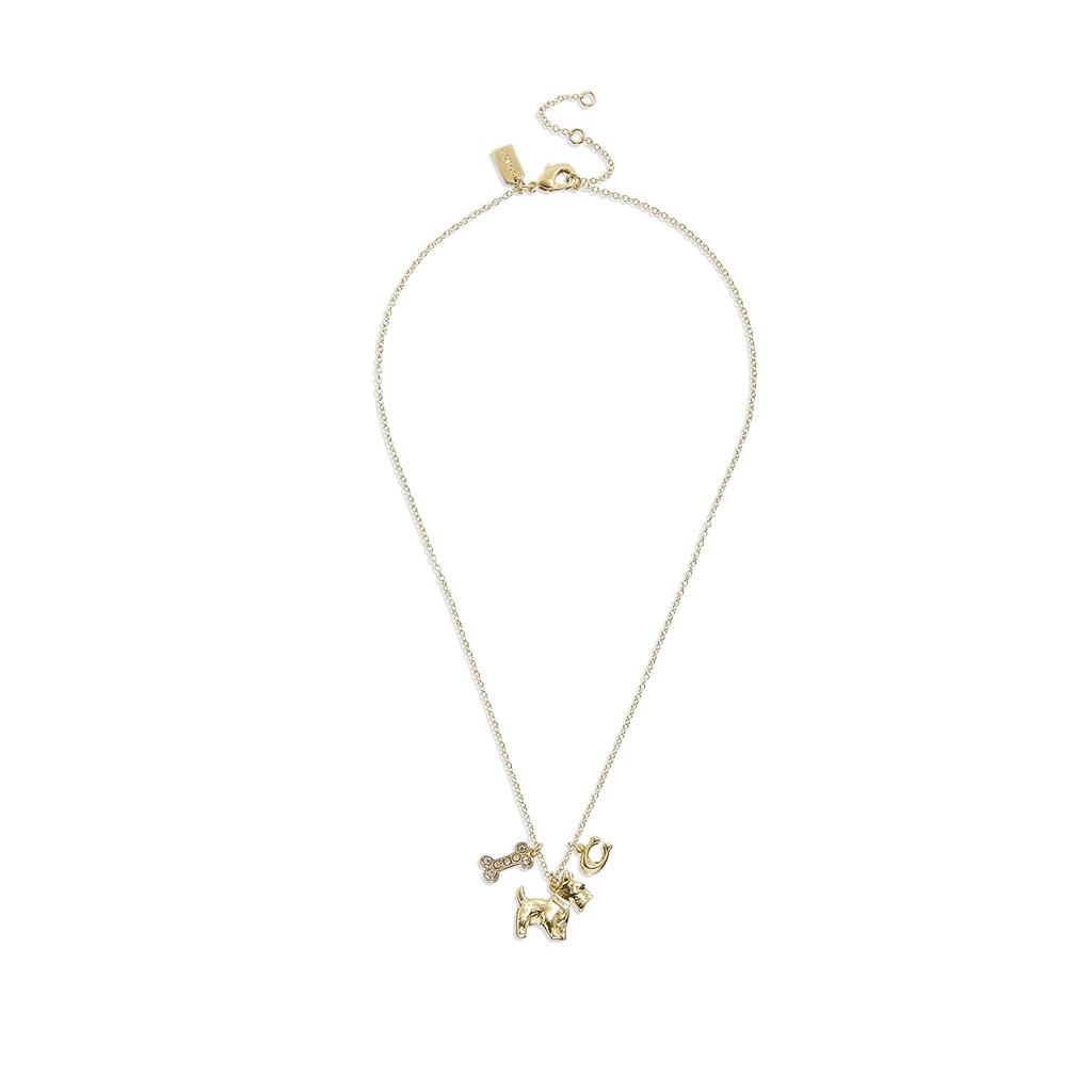 Scottie Charm Pendant Necklace商品第2张图片规格展示