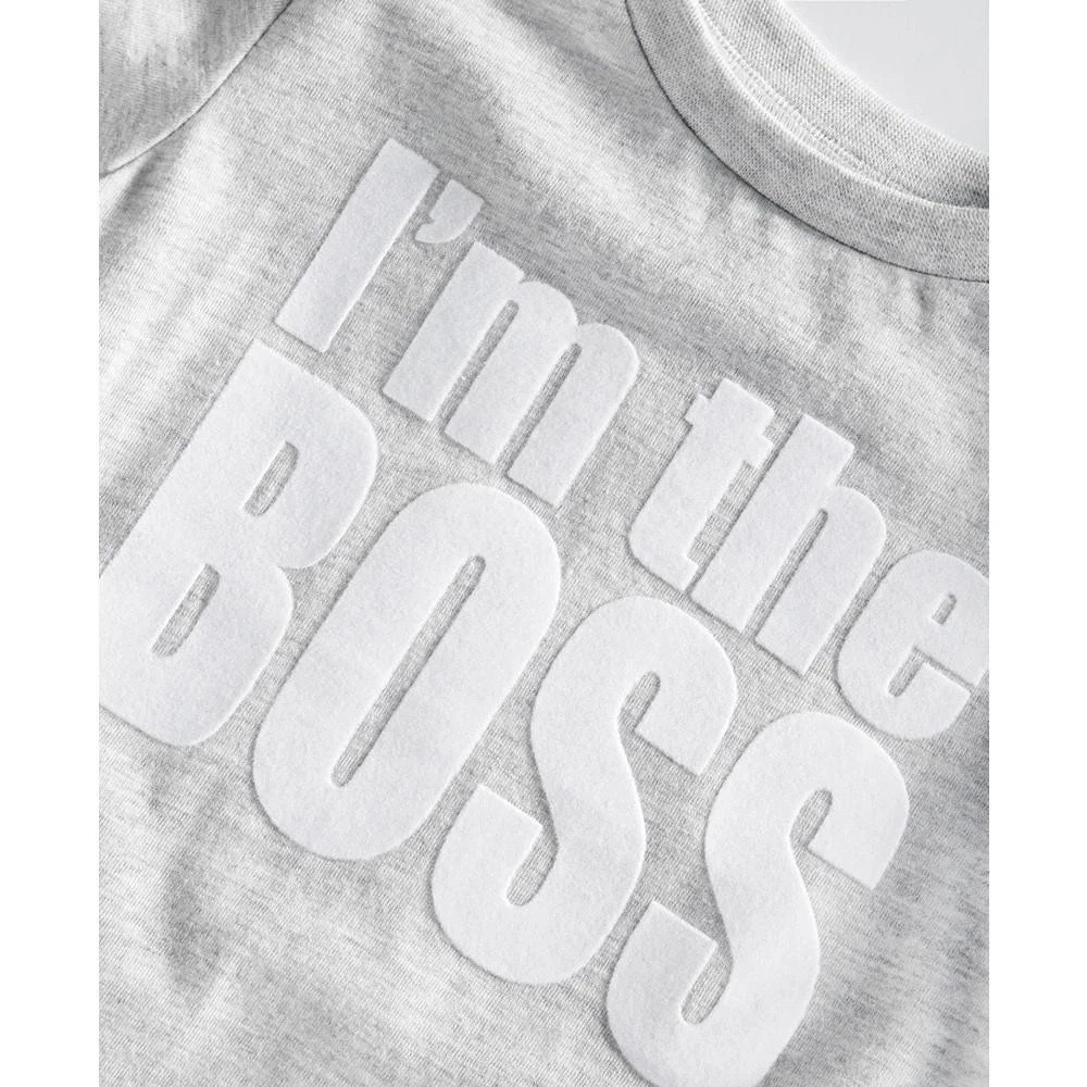 商品First Impressions|Baby Boys Boss T-Shirt, Created for Macy's,价格¥38,第3张图片详细描述