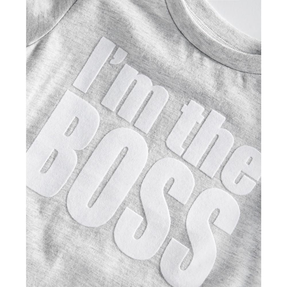 商品First Impressions|Baby Boys Boss T-Shirt, Created for Macy's,价格¥37,第5张图片详细描述