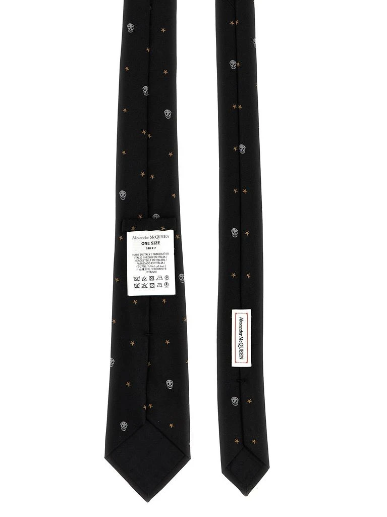 商品Alexander McQueen|Stars & Skulls Ties, Papillon Black,价格¥1027,第2张图片详细描述