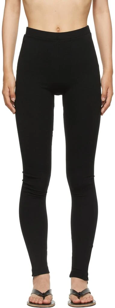 商品Totême|Black Zip Leggings,价格¥1528,第1张图片