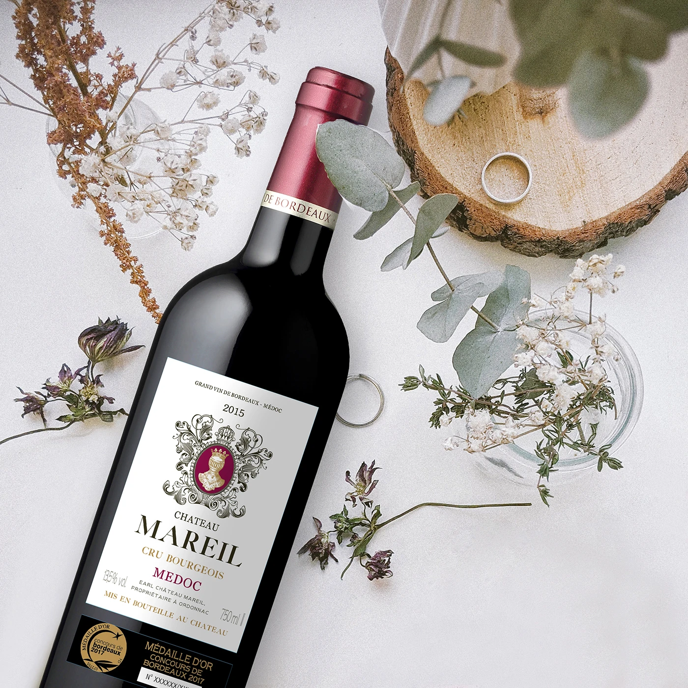 商品[国内直发] Majestic Wine|法国曼锐庄园干红葡萄酒（中级庄）,价格¥217,第1张图片