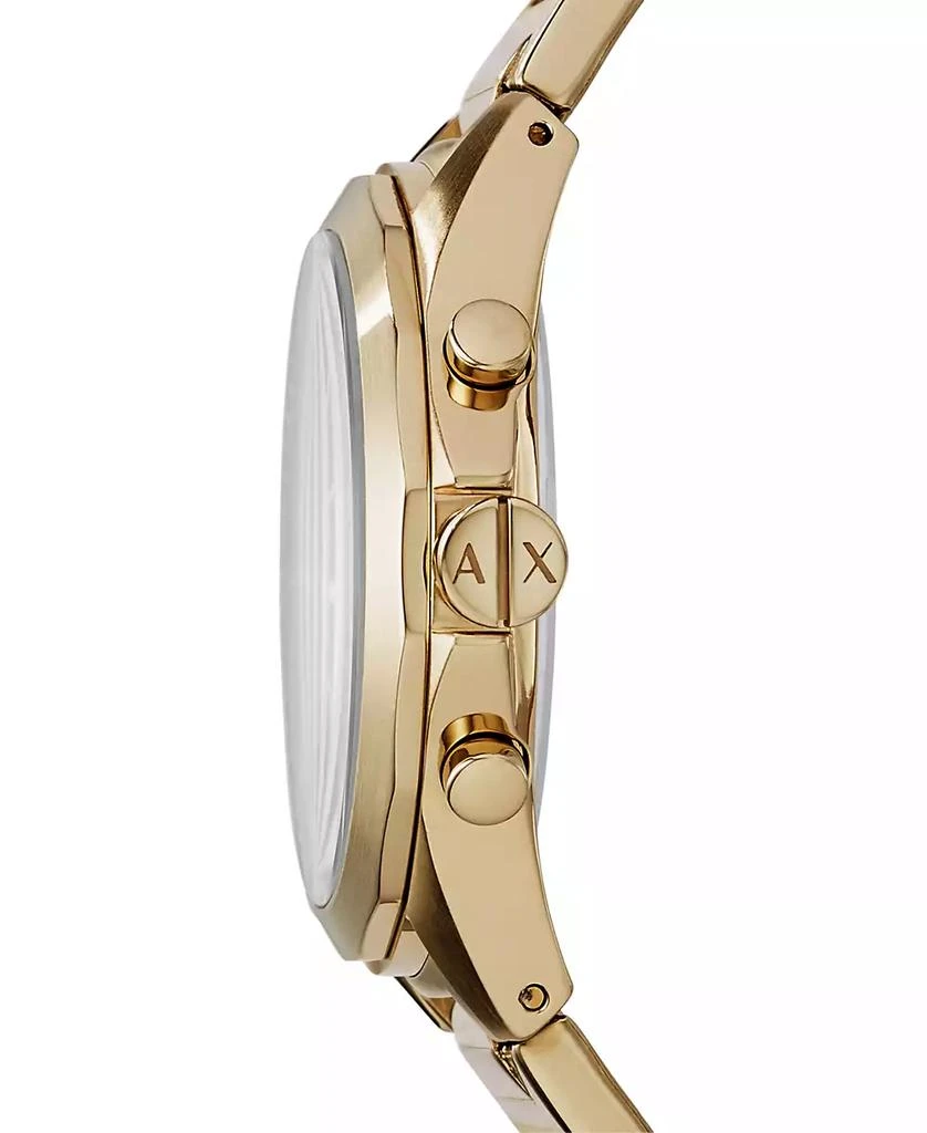 商品Armani Exchange|A|X  Drexler系列 男式计时表 金色 男表 手表 ,价格¥1851,第2张图片详细描述