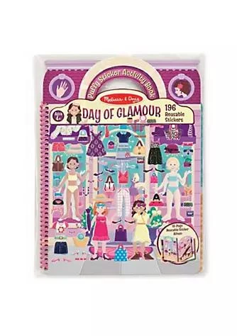 商品MelissaandDoug|Melissa And Doug 9412 Deluxe Puffy Sticker Album   Day Of Glamour,价格¥193,第1张图片