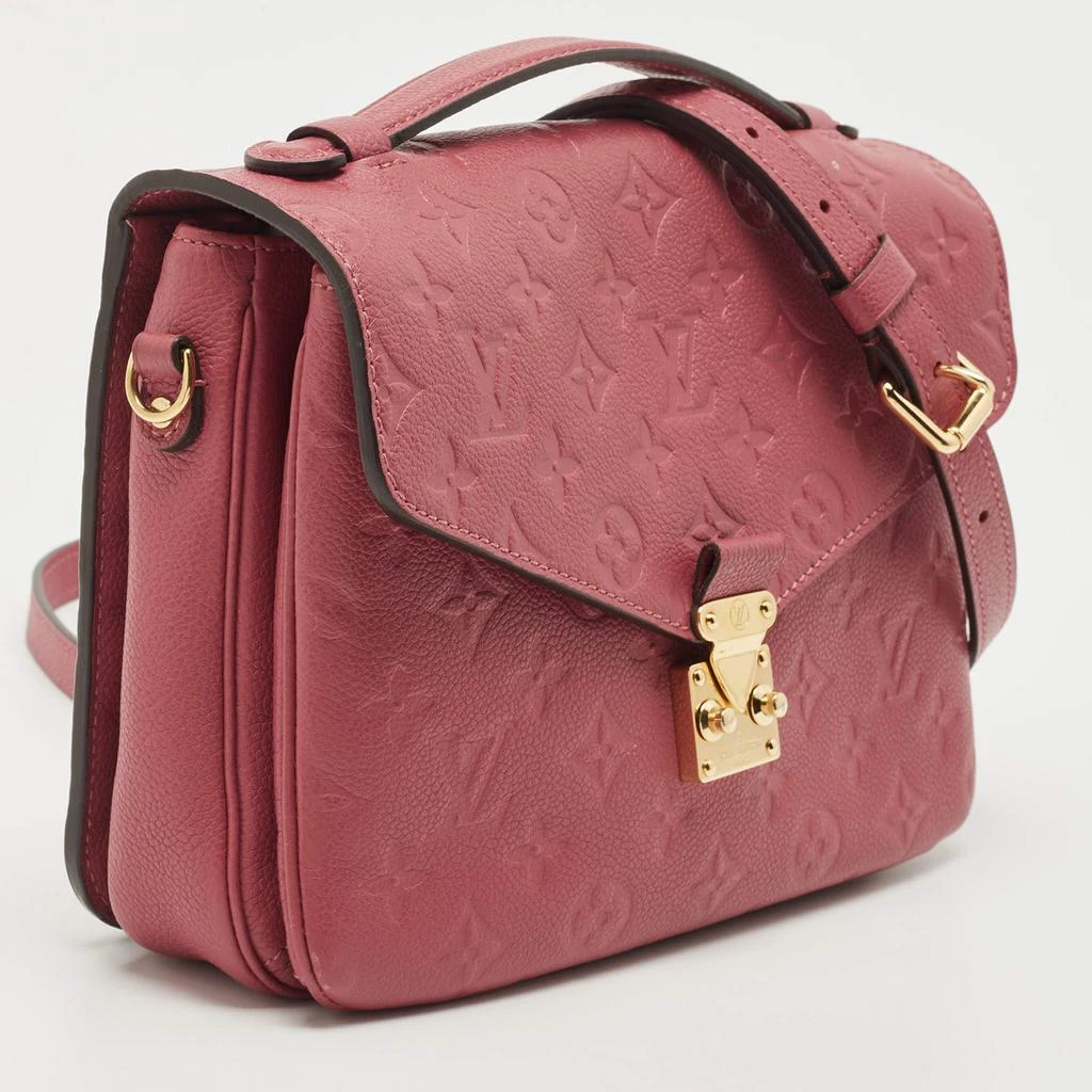 商品[二手商品] Louis Vuitton|Louis Vuitton Rose Bruyere Monogram Empreinte Leather Pochette Metis Bag,价格¥15290,第3张图片详细描述