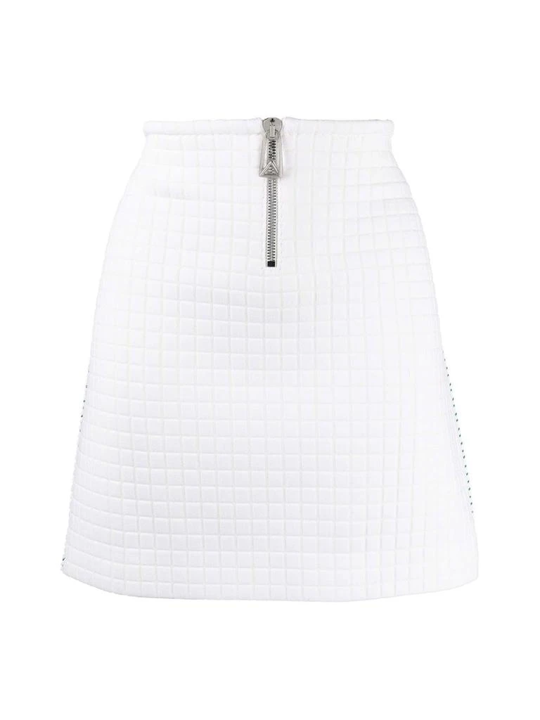 商品Bottega Veneta|Bottega Veneta Contrast Stitching Mini Skirt,价格¥3083,第1张图片