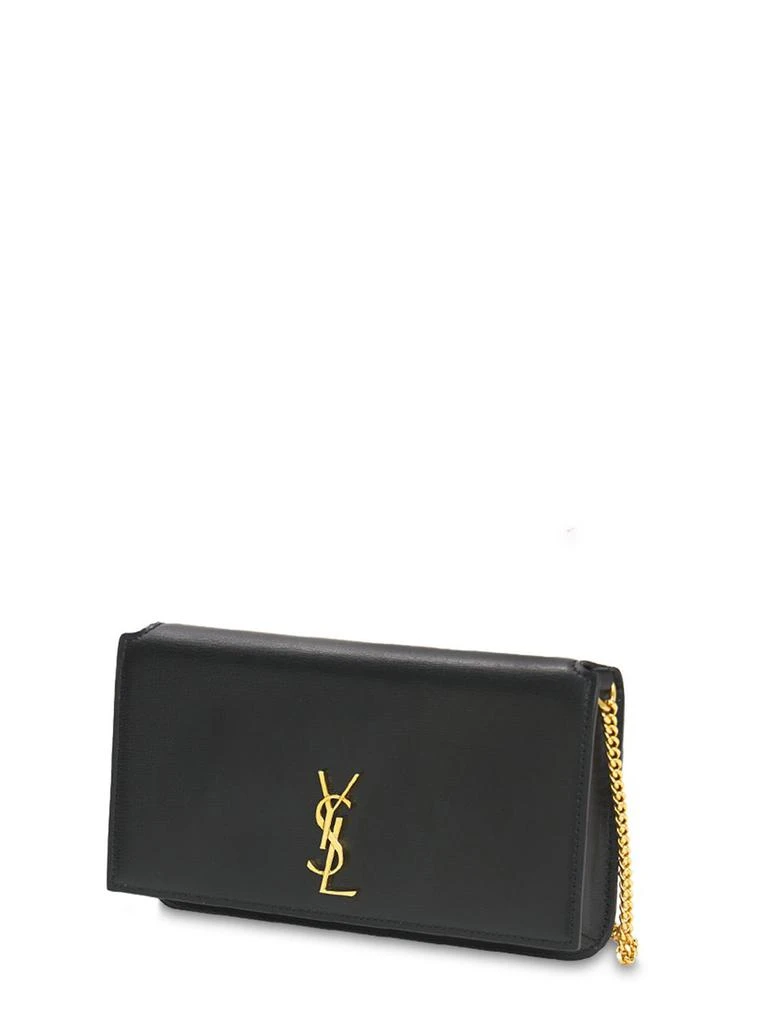 商品Yves Saint Laurent|Monogram Leather Phone Holder W/strap,价格¥5595,第1张图片