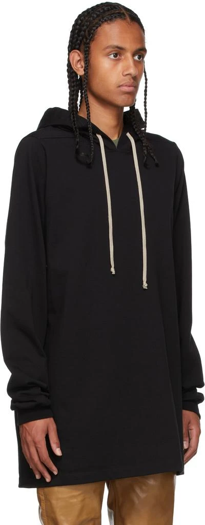 商品Rick Owens|Black Heavy Jersey Hoodie,价格¥4967,第2张图片详细描述