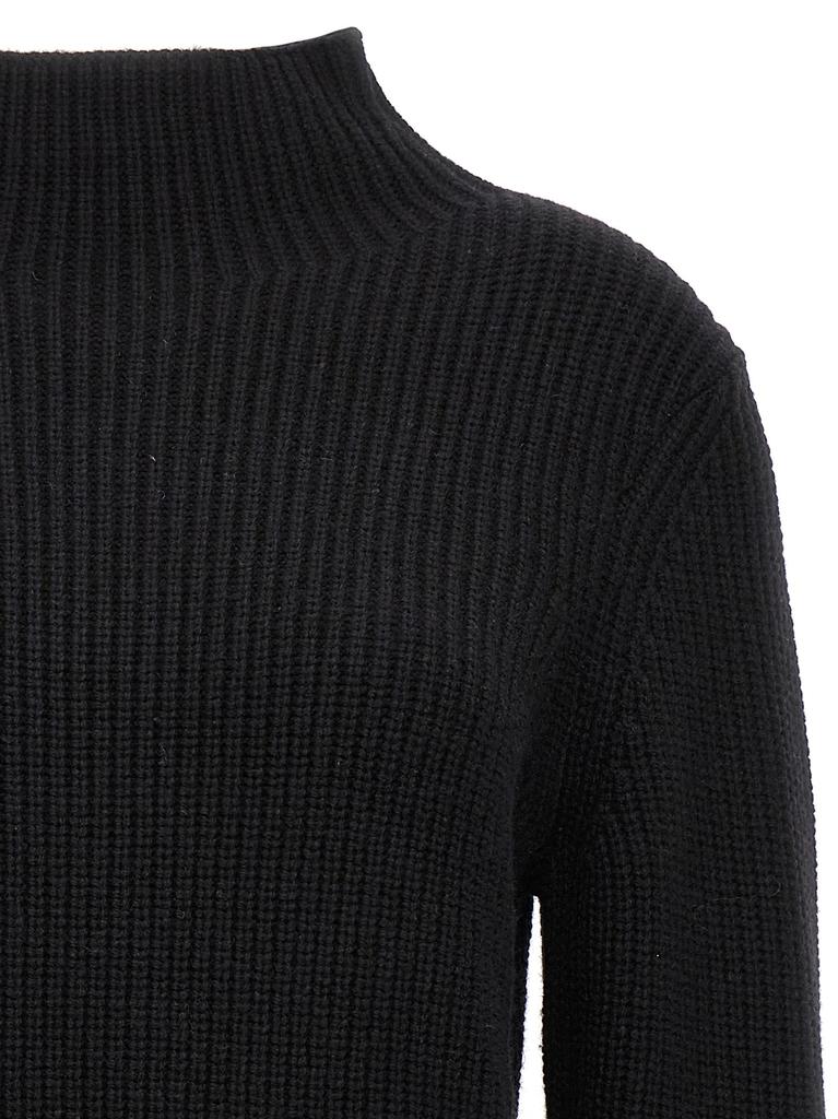 Logo Sweater Sweater, Cardigans Black商品第3张图片规格展示