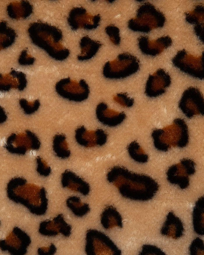商品Little Me|Girls' Faux Fur Leopard Jacket, Top & Leggings Set - Baby  ,价格¥382,第5张图片详细描述