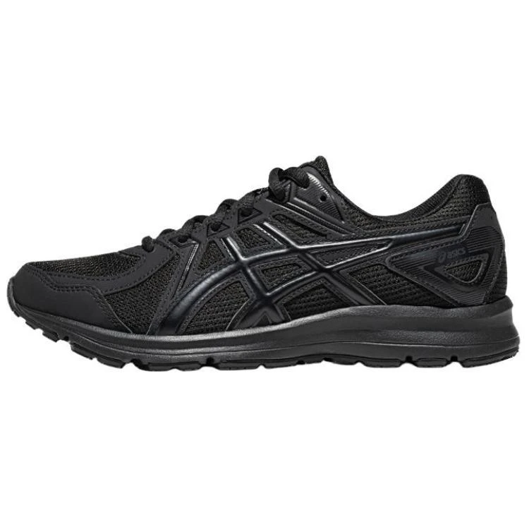 商品[国内直发] Asics|Jog 100 2 （4E）宽楦 时尚百搭耐磨透气减震 低帮跑步鞋 通用 黑色,价格¥429,第2张图片详细描述
