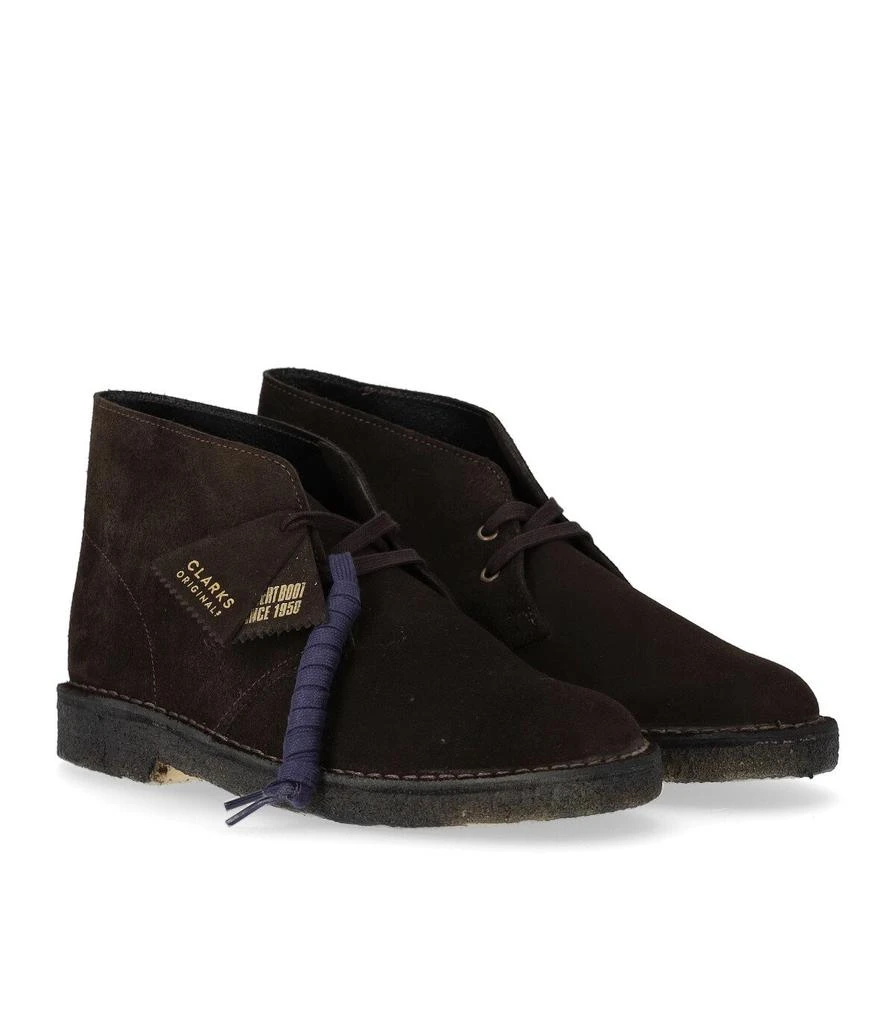商品Clarks|CLARKS DARK BROWN SUÈDE DESERT BOOT,价格¥1354,第2张图片详细描述