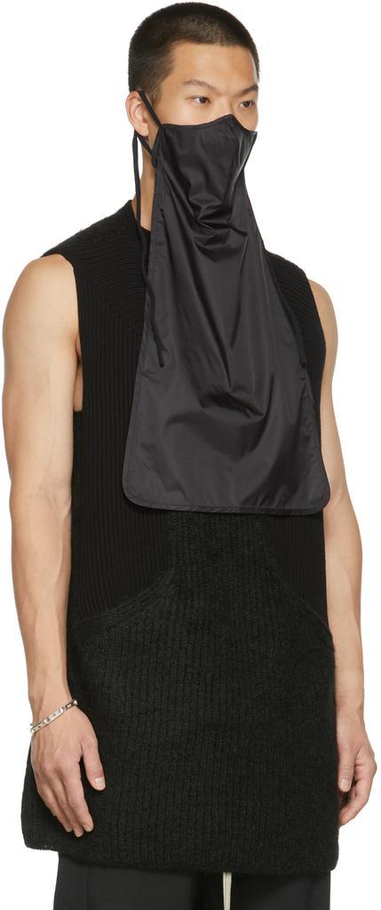 商品Rick Owens|Black Nylon Long Mask,价格¥1083,第4张图片详细描述