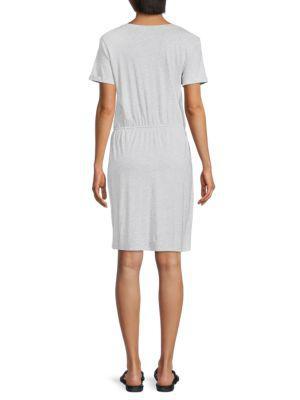 商品Calvin Klein|Knot Waist T-Shirt Dress,价格¥177,第4张图片详细描述