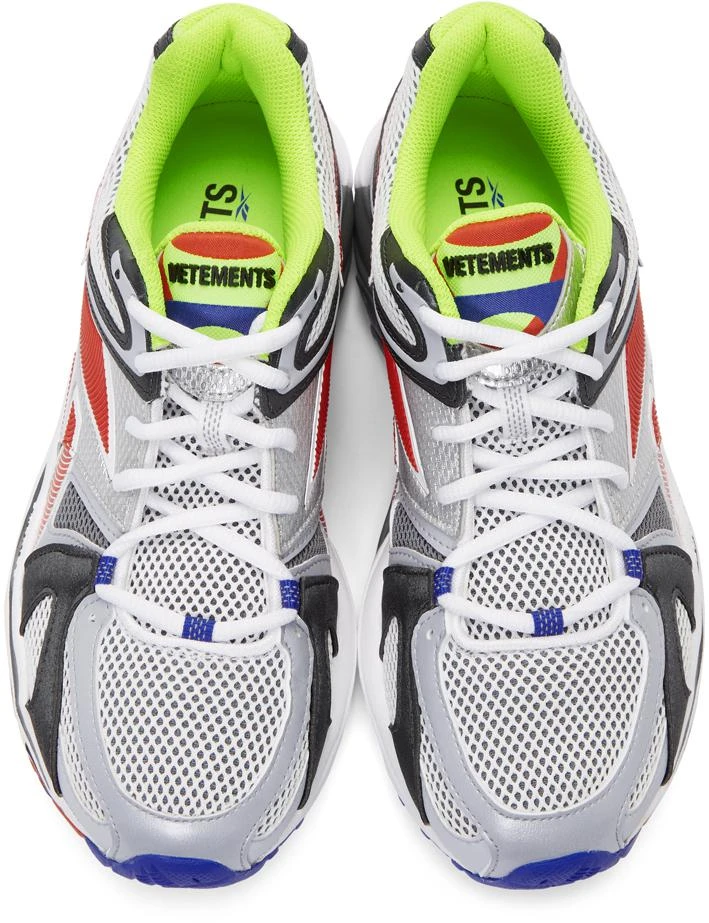 商品Vetements|Grey & Red Reebok Edition Spike Runner 200 Sneakers,价格¥1561,第5张图片详细描述
