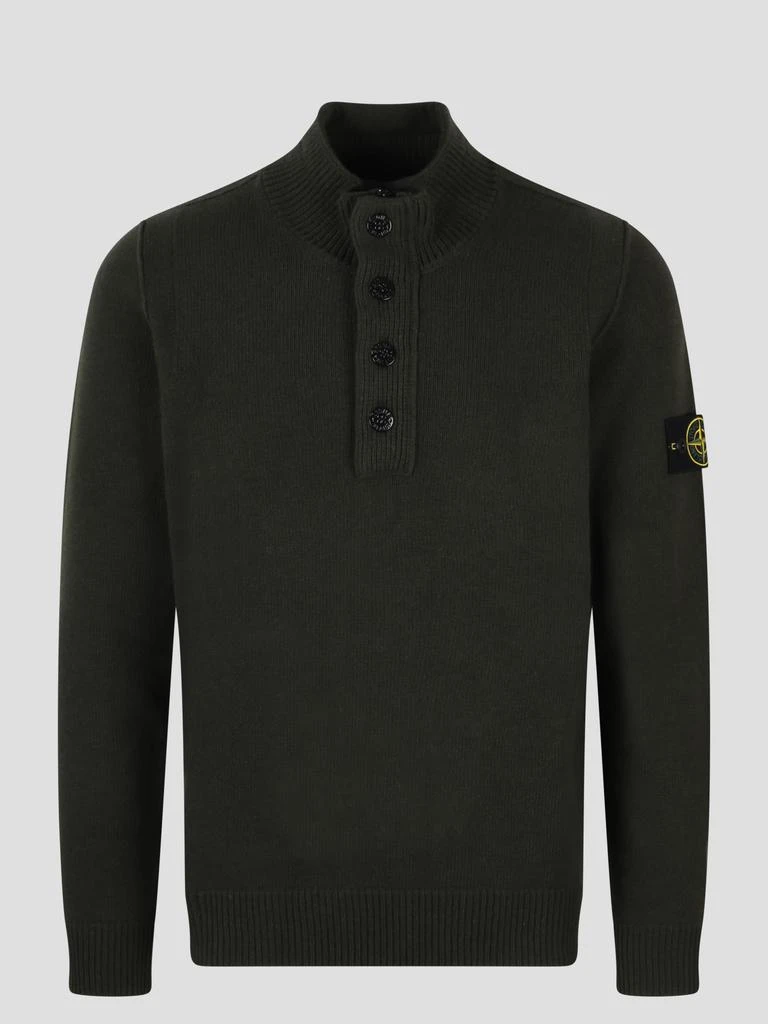 商品Stone Island|Half-zip Knit Pullover,价格¥3083,第1张图片