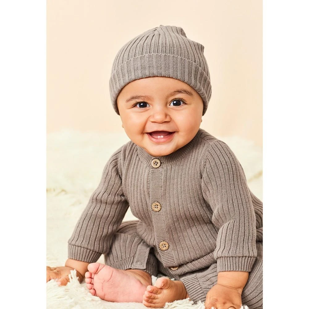商品Carter's|Baby Boys and Baby Girls Sweater Jumpsuit and Cap, 2 Piece Set,价格¥185,第2张图片详细描述