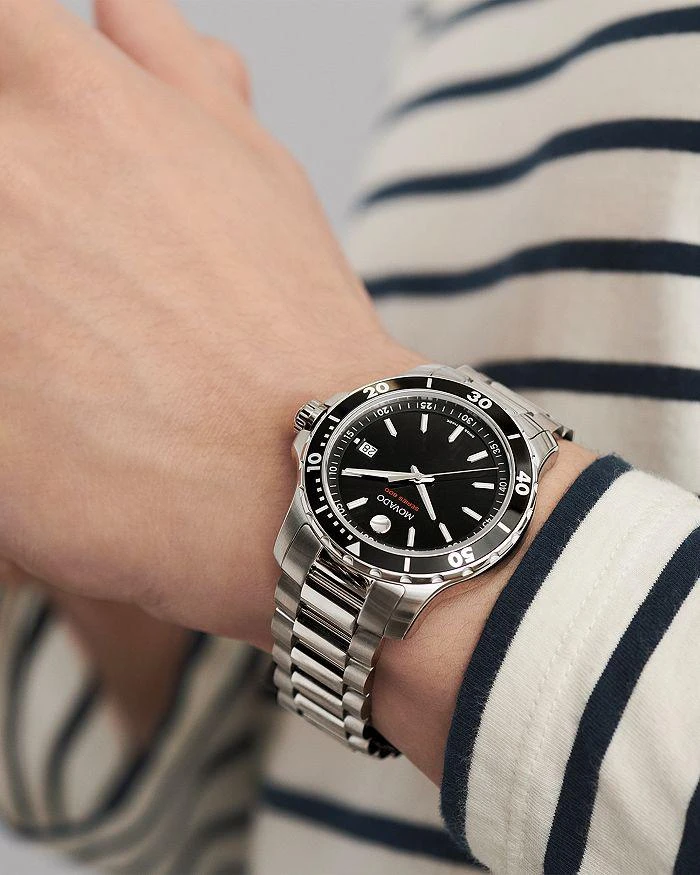 商品Movado|Performance Stainless Steel Series 800 Watch, 40mm,价格¥8974,第4张图片详细描述