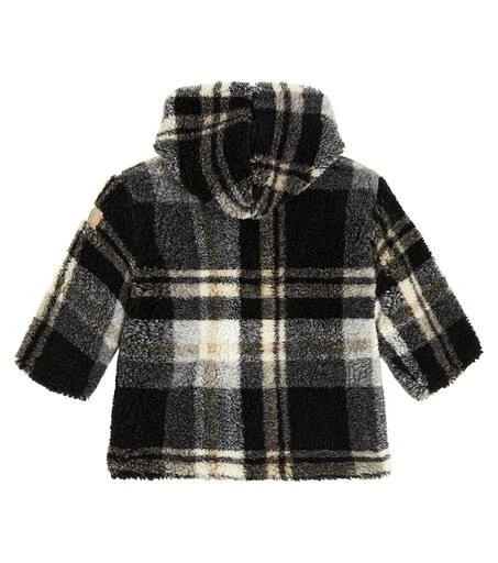 商品IL GUFO|Baby checked duffel coat,价格¥1168,第2张图片详细描述