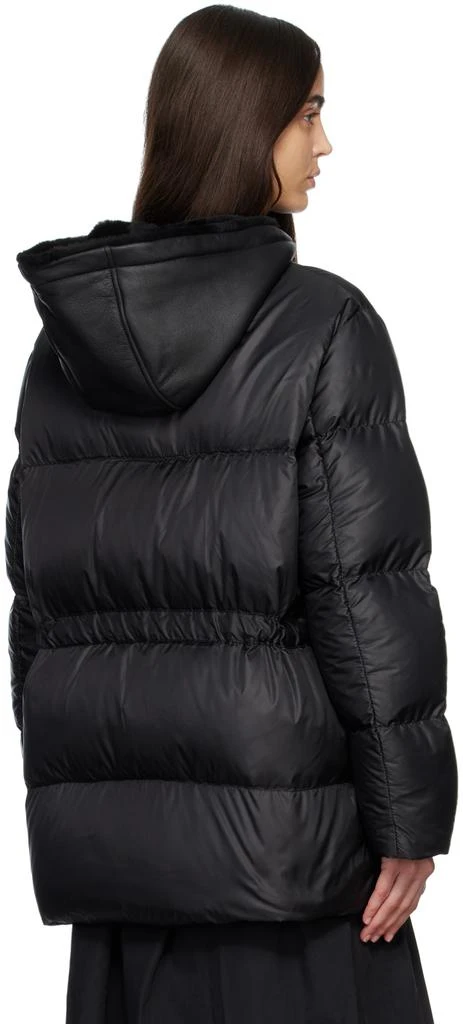 商品Yves Salomon|Black Quilted Down Jacket,价格¥6839,第3张图片详细描述