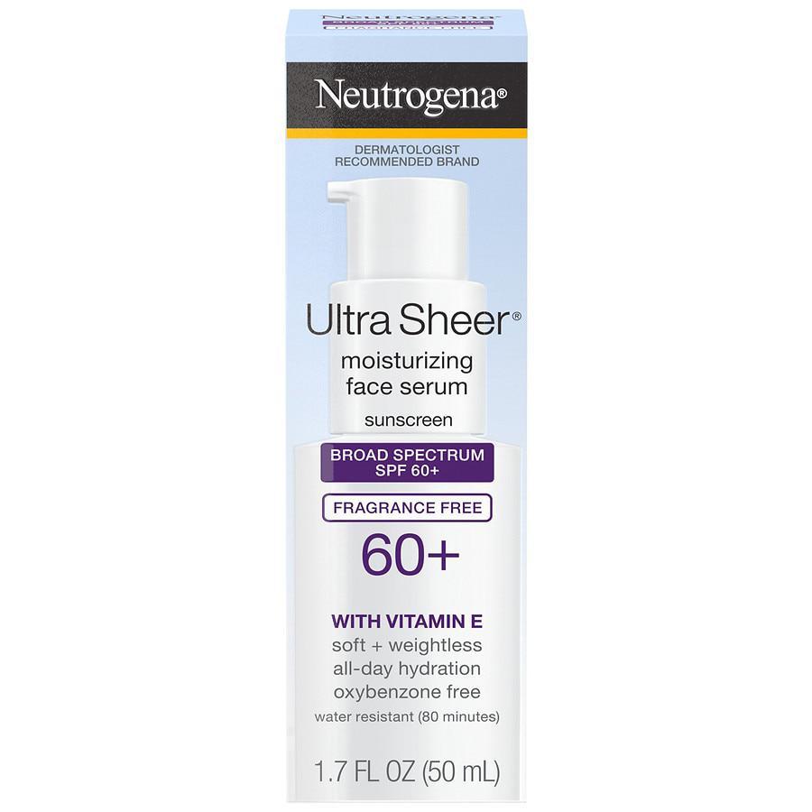 商品Neutrogena|Ultra Sheer Moisturizing Serum, Vitamin E, SPF 60+,价格¥120,第1张图片