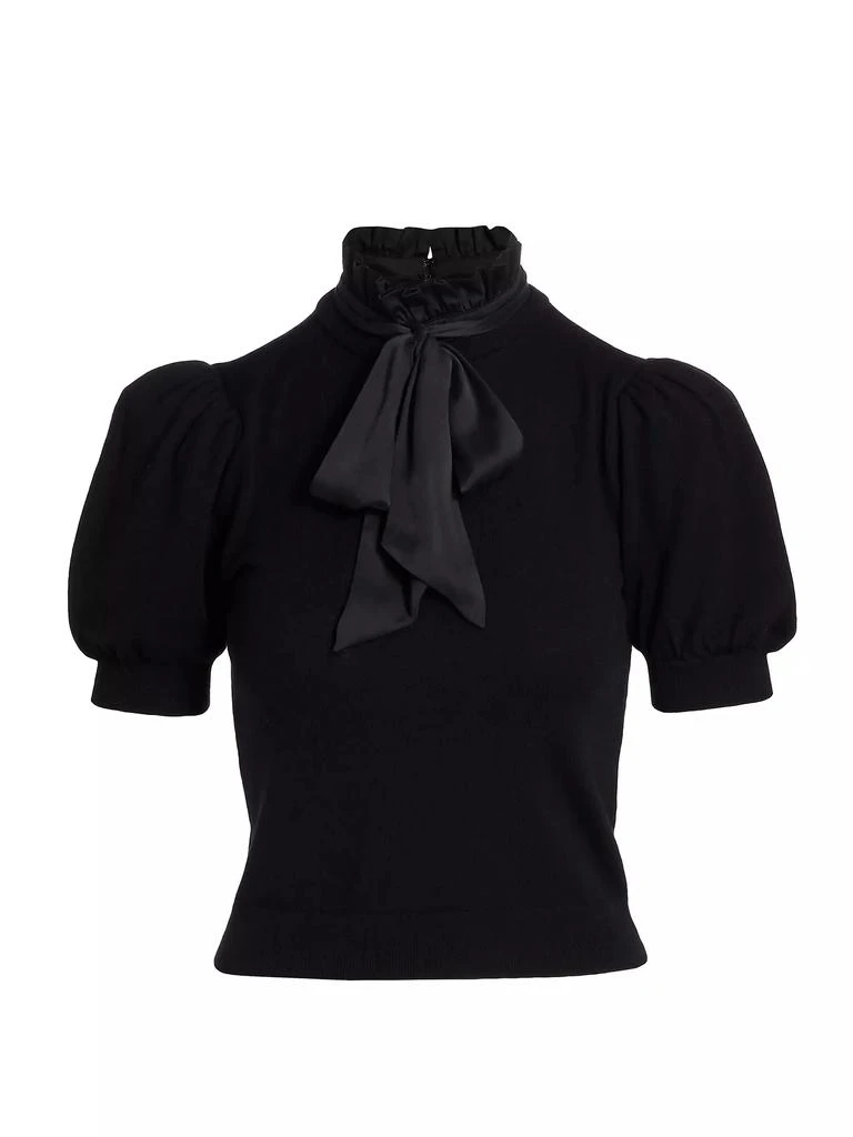 商品Alice + Olivia|​Chase Puff-SleeveTop,价格¥2860,第1张图片