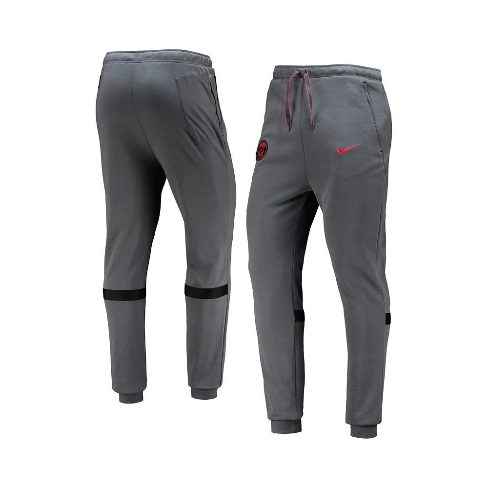 商品NIKE|Men's Gray Paris Saint-Germain Performance Travel Fleece Pants,价格¥704,第2张图片详细描述