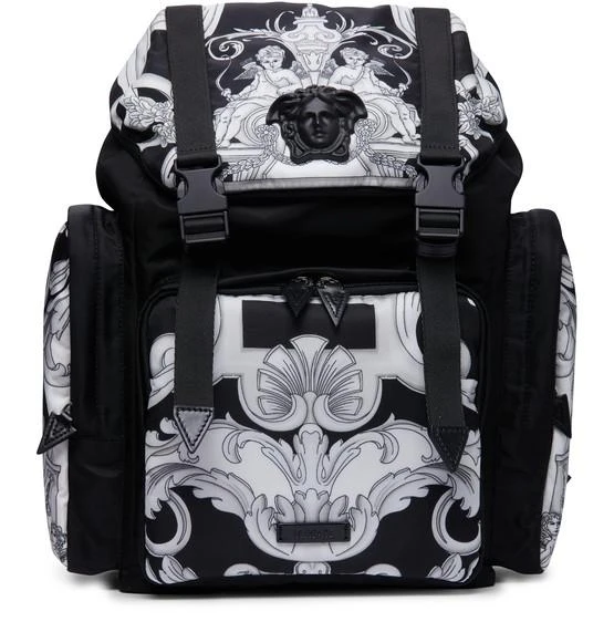 商品Versace|La Medusa Silver Baroque 背包,价格¥10179,第1张图片