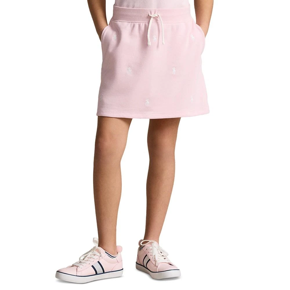 商品Ralph Lauren|Big Girls Polo Pony Terry Skirt,价格¥251,第1张图片