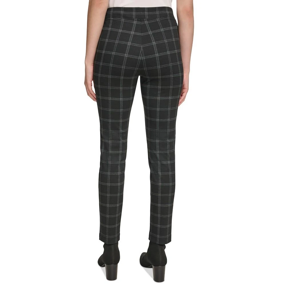 商品Calvin Klein|Women's Plaid Pull-On Leggings,价格¥358,第2张图片详细描述