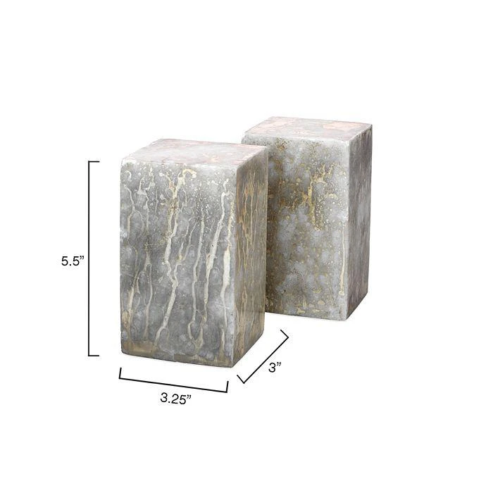 商品Jamie Young|Solid Marble Bookends, Set of 2,价格¥1618,第3张图片详细描述