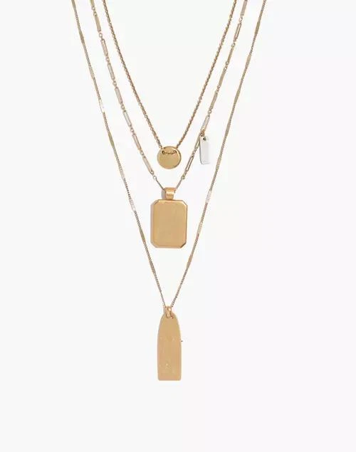 商品Madewell|Treasure Pendant 叠搭项链,价格¥318,第1张图片