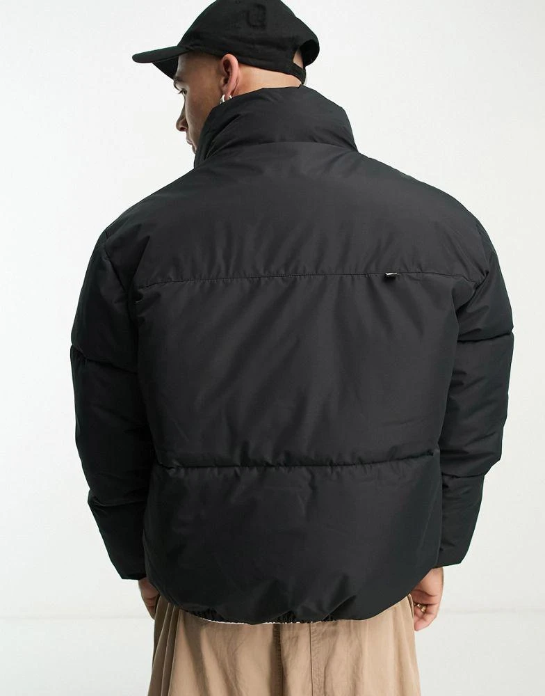 商品Fila|Fila unisex colour blocked puffer with logo in black,价格¥432,第3张图片详细描述