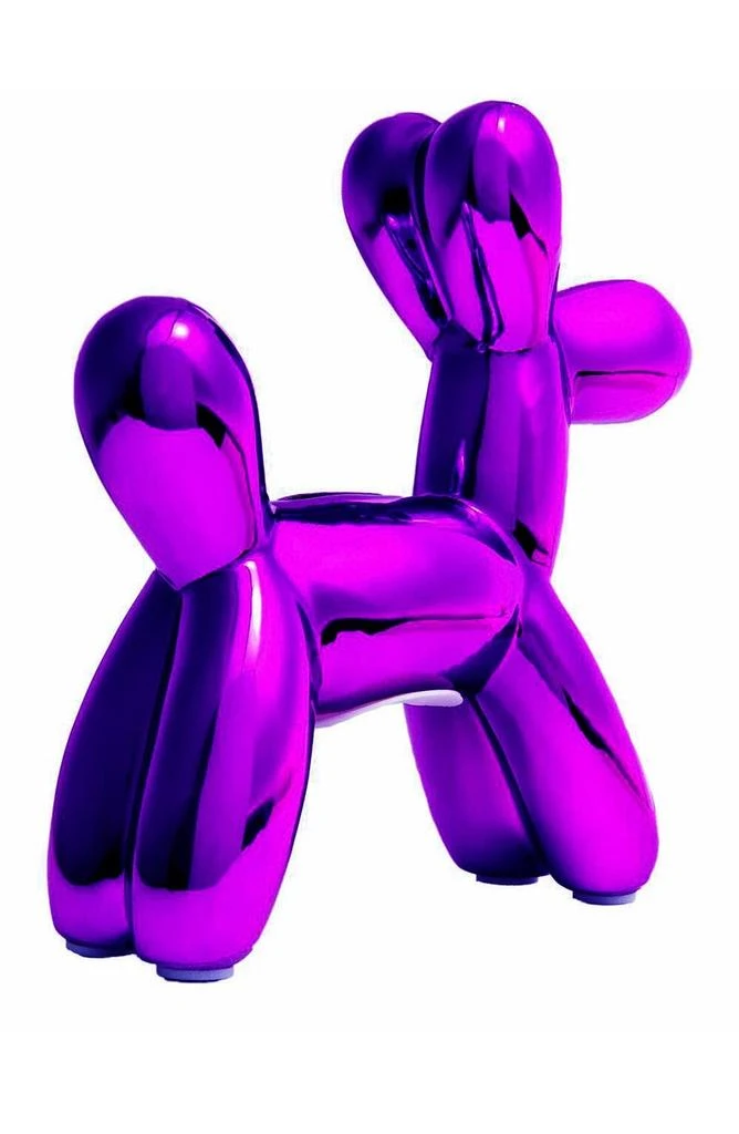 商品INTERIOR ILLUSIONS|Plus Purple Mini Balloon Dog Bank - 7.5" Tall,价格¥243,第4张图片详细描述