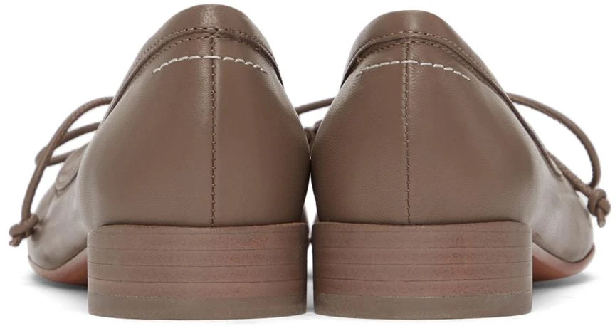 商品MAISON MARGIELA|Taupe Anatomic Ballerina Flats,价格¥1813,第4张图片详细描述