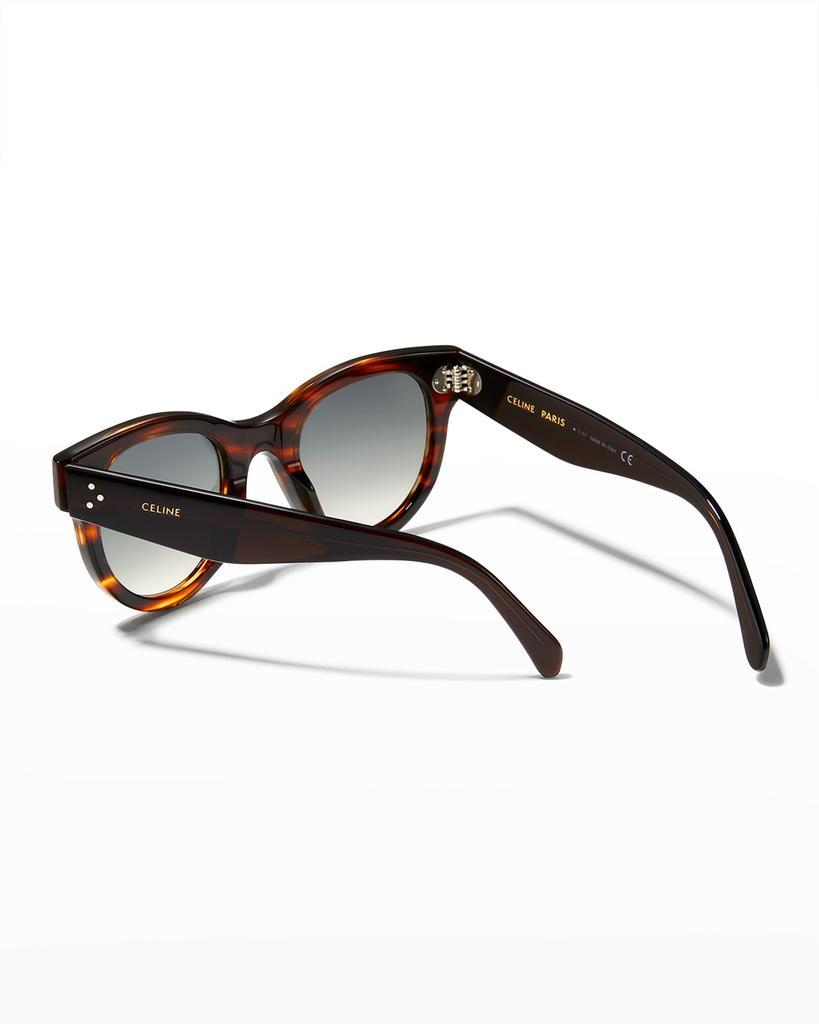 商品Celine|Round Acetate Sunglasses,价格¥3303,第4张图片详细描述