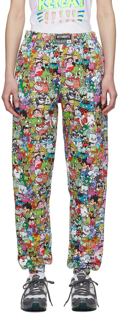 商品Vetements|Multicolor Vetemonster Lounge Pants,价格¥3750,第1张图片