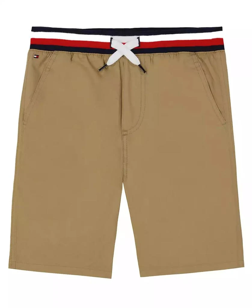 商品Tommy Hilfiger|Toddler and Little Boys Knit Waistband Drawstring Shorts,价格¥80,第1张图片