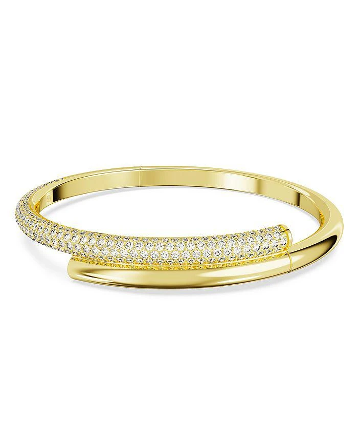 商品Swarovski|Dextera Half Pavé Bangle Bracelet,价格¥2108,第3张图片详细描述