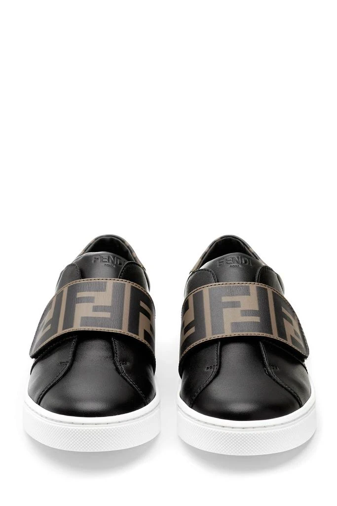 商品Fendi|Fendi  Purple Kids Leather Logo Trainers,价格¥2723,第5张图片详细描述