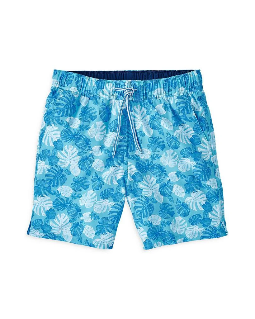 商品Peter Millar|Boys' Linework Monstera Swim Trunks - Big Kid,价格¥175,第1张图片