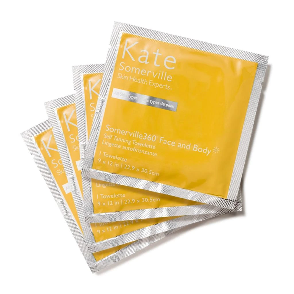 商品Kate Somerville|Somerville360 (Face and Body Self Tanning Towelettes),价格¥357-¥558,第2张图片详细描述
