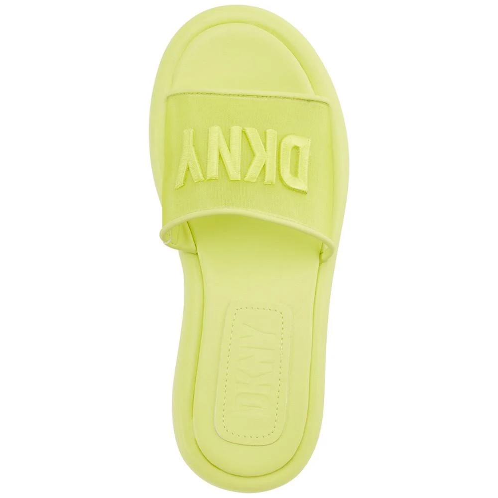 商品DKNY|Women's Odina Slip-On Platform Slide Sandals,价格¥527,第4张图片详细描述