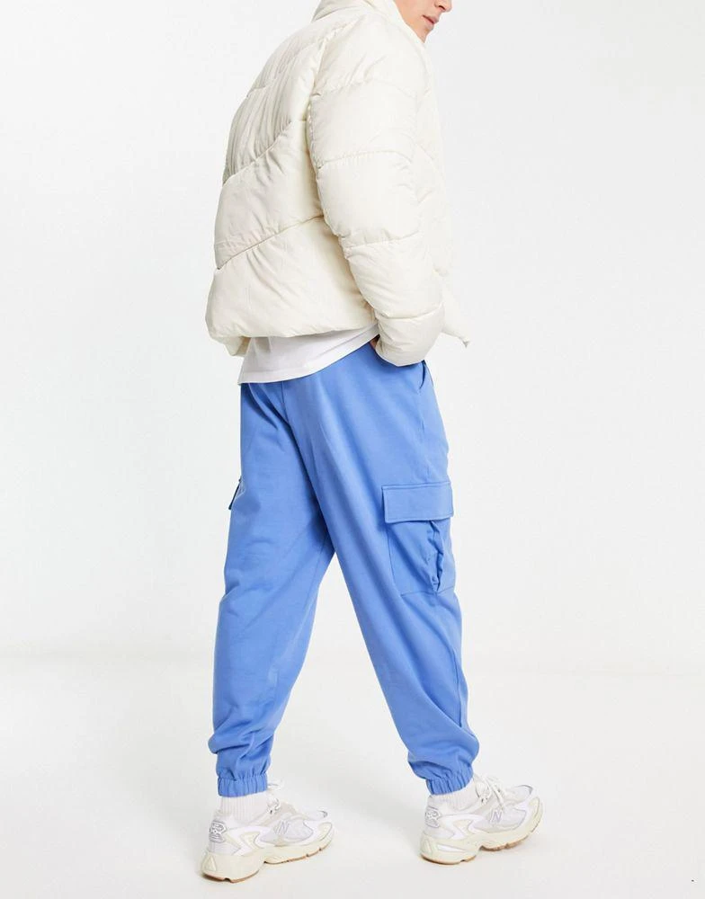 商品ASOS|ASOS DESIGN oversized joggers in blue,价格¥136,第2张图片详细描述