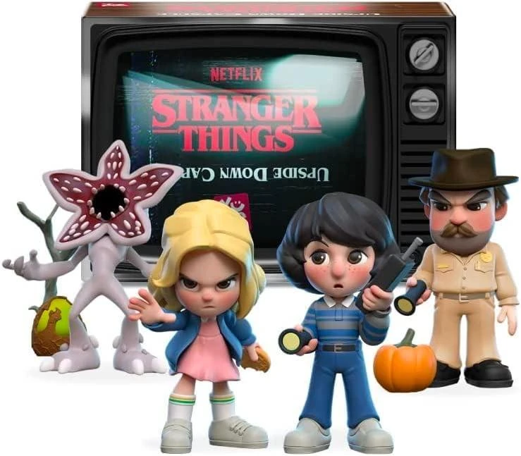 YuMe Official Stranger Things Upside Down Capsules – Series One 2 Pack Vintage Blind Box Action Figures, Netflix Collectible Toys for Fans & Collectors, 80s-Inspired Mystery Gift 商品