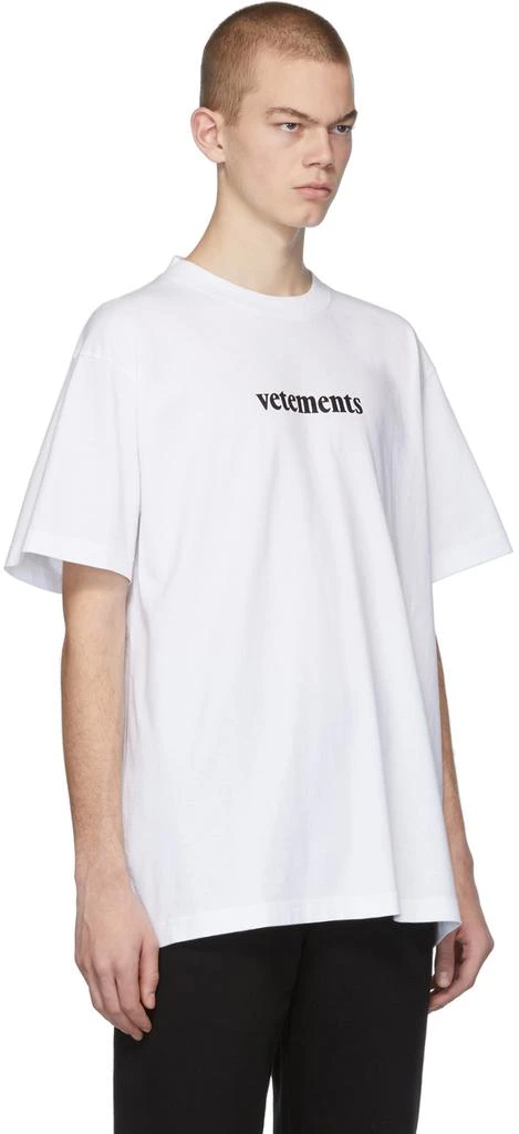 商品Vetements|White Postage T-Shirt,价格¥1399,第2张图片详细描述
