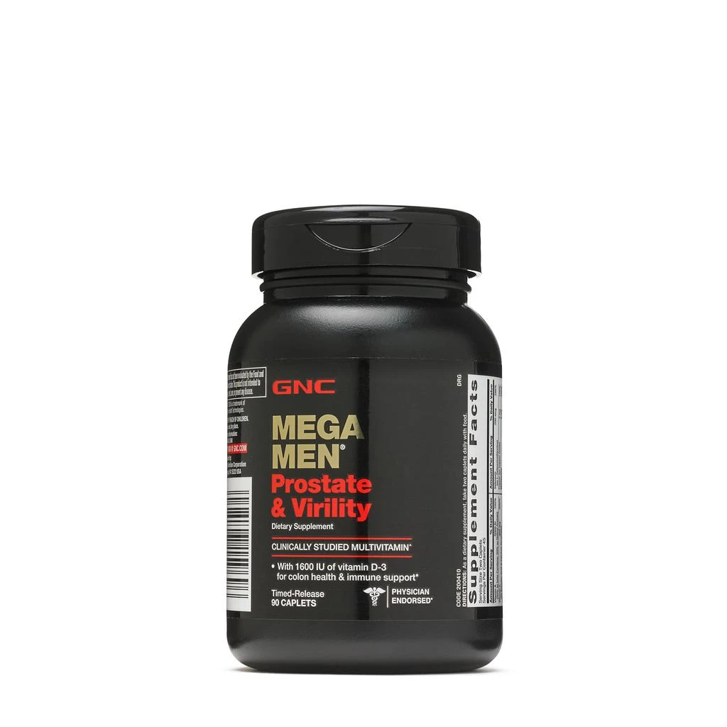 商品GNC|前列腺综合养护缓释片 Mega Men® Prostate and Virility,价格¥187,第1张图片