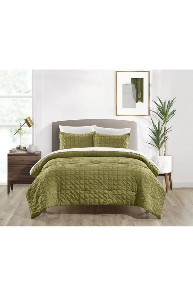 商品CHIC|Jessa Washed Garment Dyed 5-Piece Comforter Set - Twin Size,价格¥588,第1张图片