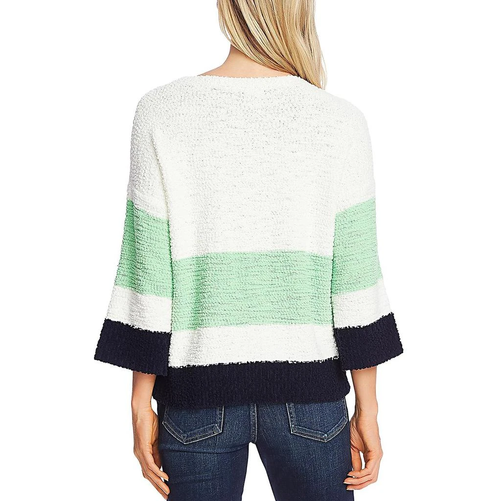 商品Vince Camuto|Vince Camuto Womens Colorblock Striped Crewneck Sweater,价格¥116,第3张图片详细描述