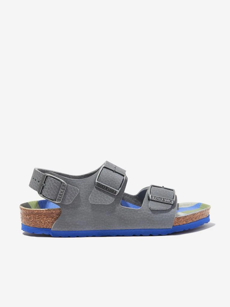 商品Birkenstock|Boys Milano Sandals in Grey,价格¥220,第1张图片